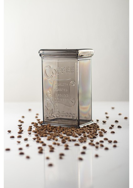 sky akrilik füme şeker kahve çay kavanozu 500 ml (vakum kapak ) fırsatları