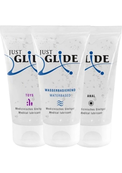 Gleitgel Lubricant 3'lü Kayganlaştırıcı Set 200 Ml.