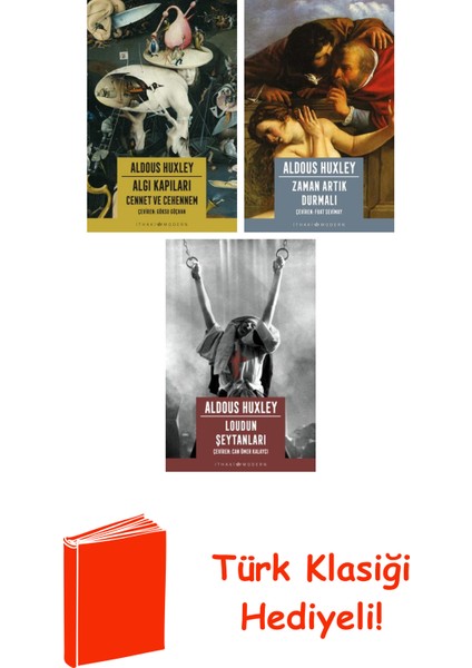Aldous Huxley 3 Kitap Seti + Türk Klasiği Hediye