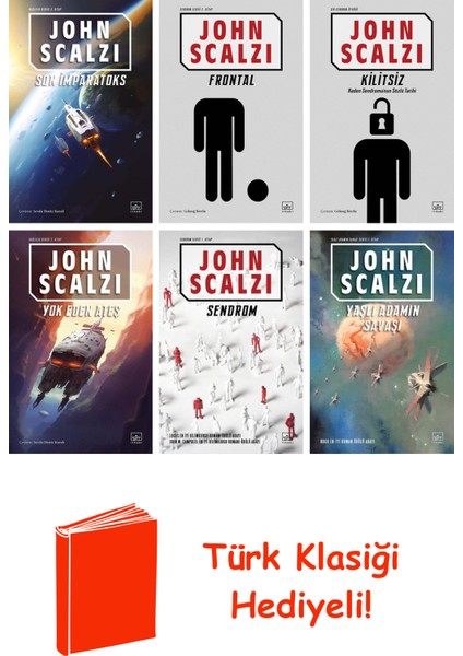 John Scalzi 6 Kitap Seti + Türk Klasiği Hediye