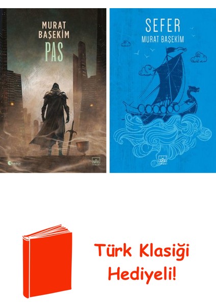 Murat Başekim 2 Kitap Seti + Türk Klasiği Hediye