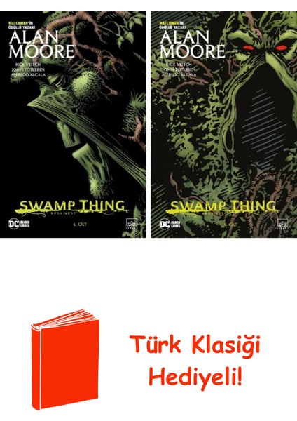 Alan Moore 2 Kitap Seti + Türk Klasiği Hediye