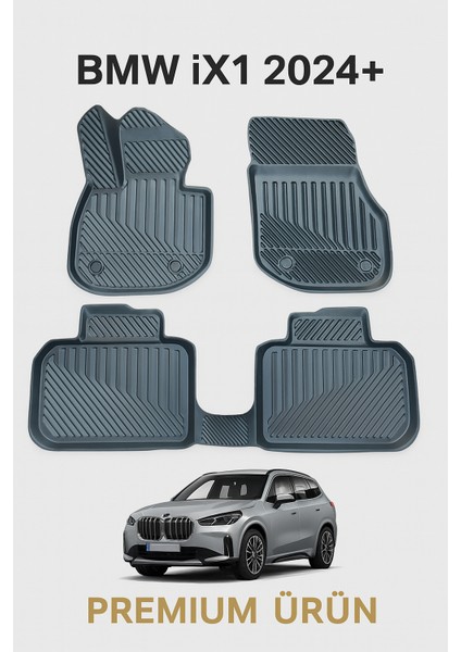 Bmw Ix1 2024+ Uyumlu 3D Oto Paspas Premium