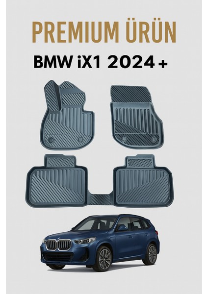 Bmw Ix1 2024+ Uyumlu 3D Oto Paspas Premium modelleri