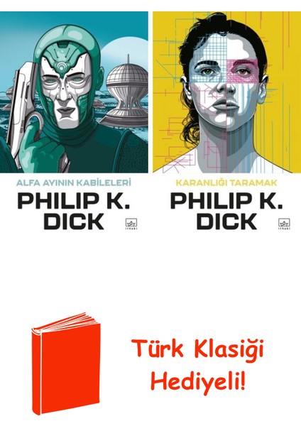 Philip K. Dick 2 Kitap Seti + Türk Klasiği Hediye
