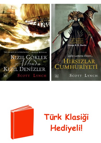 Scott Lynch 2 Kitap Seti + Türk Klasiği Hediye