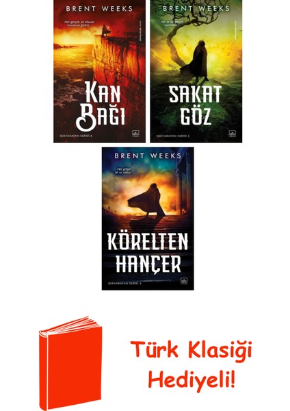 Brent Weeks 3 Kitap Seti + Türk Klasiği Hediye