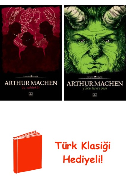 Arthur Machen 2 Kitap Seti + Türk Klasiği Hediye