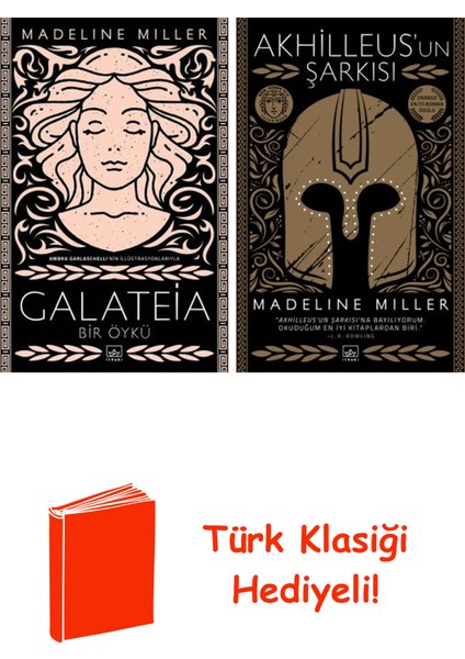 Madeline Miller 2 Kitap Seti + Türk Klasiği Hediye