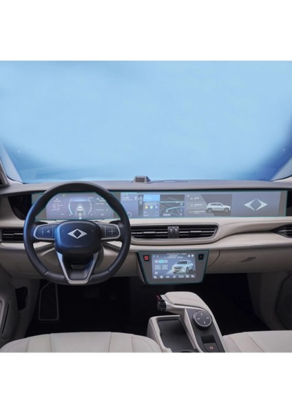 Togg T10F Gösterge Bilgi ve Kumanda Ekranları Uyumlu Set 9h Nano Ekran Koruyucu modelleri