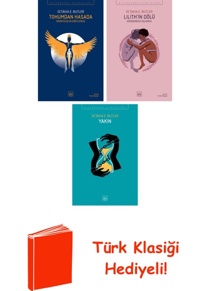 Octavia E. Butler 3 Kitap Seti + Türk Klasiği Hediye