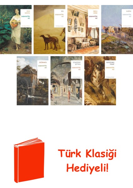 Sabahattin Ali 7 Kitap Seti + Türk Klasiği Hediye