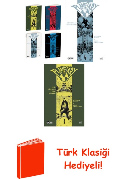 Warren Ellis 3 Kitap Seti + Türk Klasiği Hediye