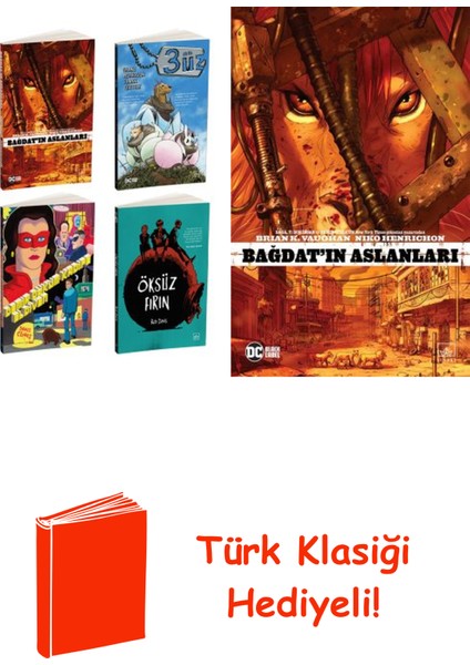 Brian K. Vaughan 2 Kitap Seti + Türk Klasiği Hediye