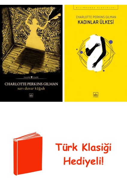 Charlotte Perkins Gilman 2 Kitap Seti + Türk Klasiği Hediye