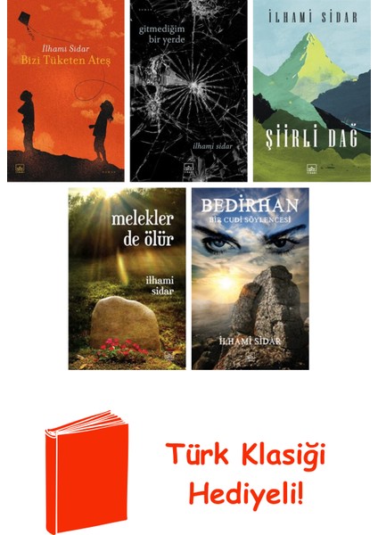 Ilhami Sidar 5 Kitap Seti + Türk Klasiği Hediye