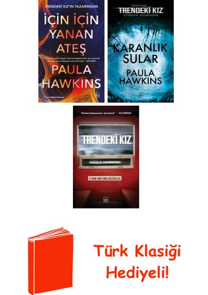 Paula Hawkins 3 Kitap Seti + Türk Klasiği Hediye