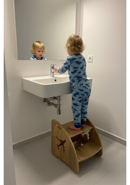 Basamak Çocuk Bebek Banyo Lavabo Merdiven Yükseltici