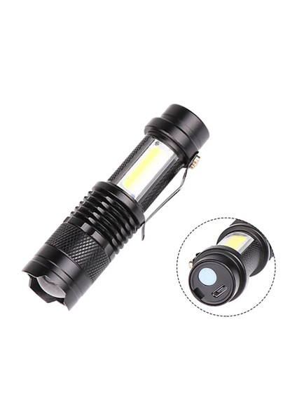 Ds-Derin Mini Boy LED El Feneri - 2000 Lümen, Su Geçirmez Tasarım fiyatları