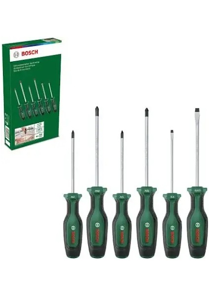 Tornavida Seti 6 Parça 125 mm 423 fiyatları