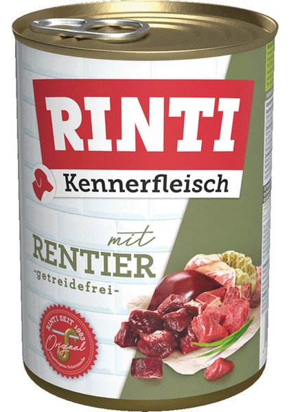 Geyikli Konserve Köpek Maması 400G