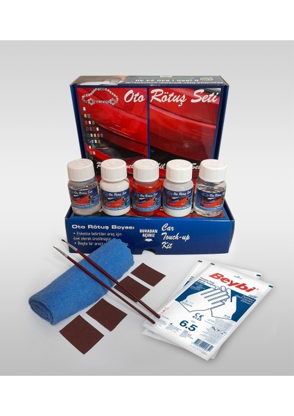 Seat Kod 725 Rütüş Çizik Boyası Derin Çizik Giderici Rötuş Seti