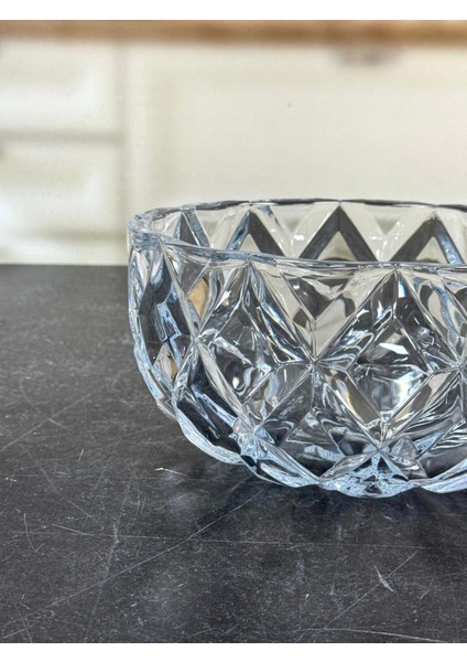 Cam Derin Model Kristal Kase Şeffaf 24 Cm modelleri