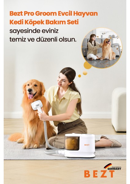 Pro Groom Evcil Hayvan Kedi Köpek Bakım seti