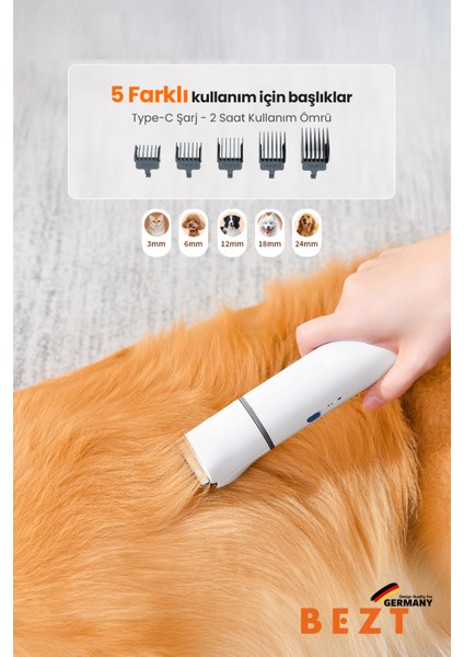 Pro Groom Evcil Hayvan Kedi Köpek Bakım seti