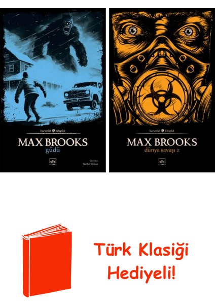 Max Brooks 2 Kitap Seti + Türk Klasiği Hediye