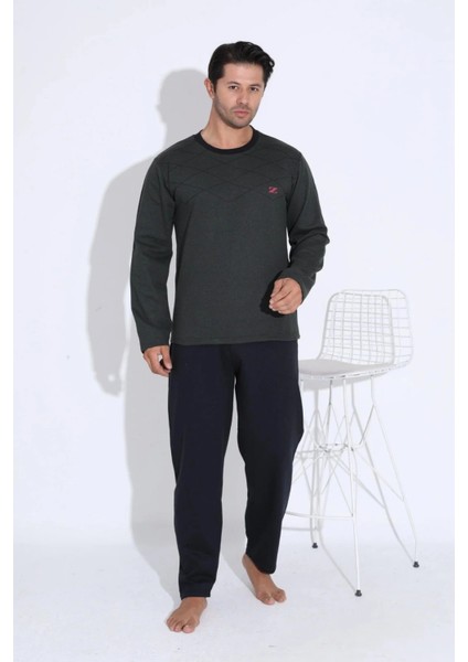 Uzun Kollu Erkek Pijama Takımı