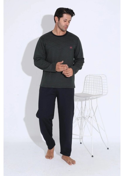 Uzun Kollu Erkek Pijama Takımı modelleri