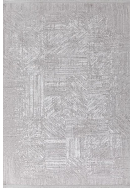 Moss 5004 Gri Kemik Serisi Triko Akrilik Salon Oturma Yatak Odası Halısı