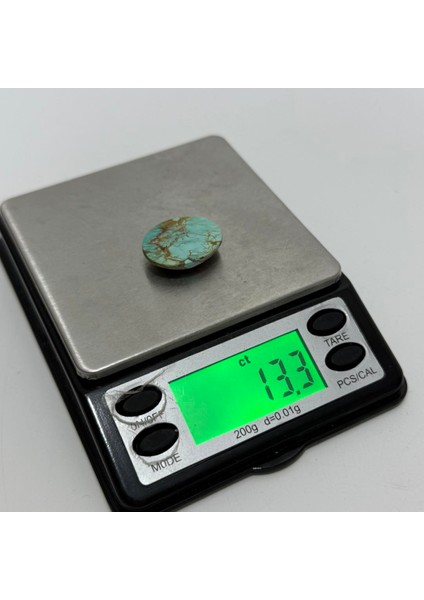 Doğal Iran Nişabur Firuze (Turkuaz) Taşı 13,3 Karat - 2,65 Gram indirimleri
