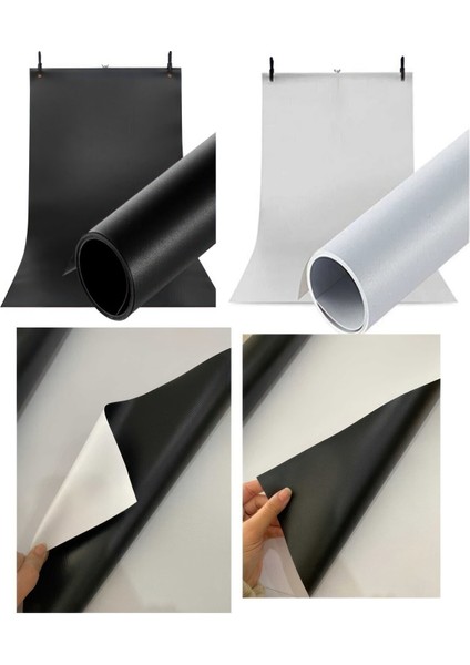 Çift Taraflı Ürün Çekim Arka Plan Fonu Fotoğraf Çekim Fonu 160CM x 200CM