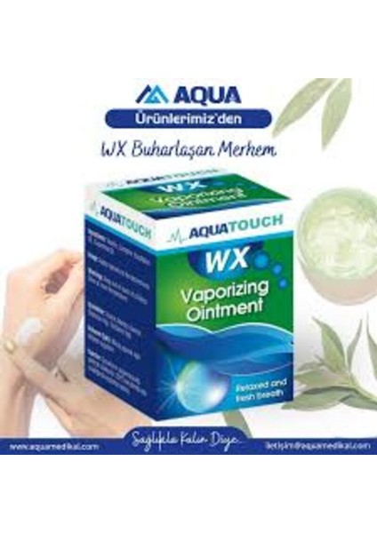 Wx Buharlaşan Mentollü Pomat 38 gr