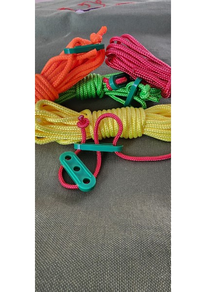 Rainbow 10 Adet - Çadır ipi Gergi Aparatı - 40 X13 X 5 mm fırsatları