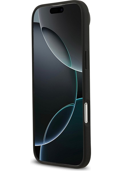 iPhone 17 Air Kılıf Redbull Lisanslı M-Safeli Karbon Fiber Parlayan Logolu Kevlar Kapak Siyah