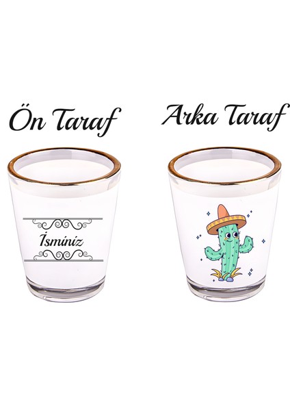 Kişiye Özel Tekila Bardağı