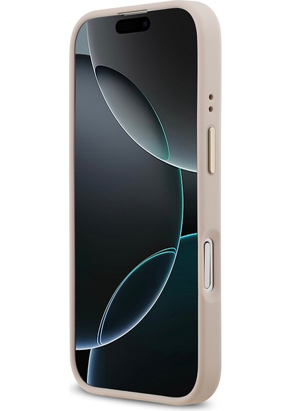 iPhone 17 Uyumlu Kılıf Guess Lisanslı M-Safeli 4g Desenli Pu Metal Plaka Klasik Logolu Kapak Pembe indirimleri