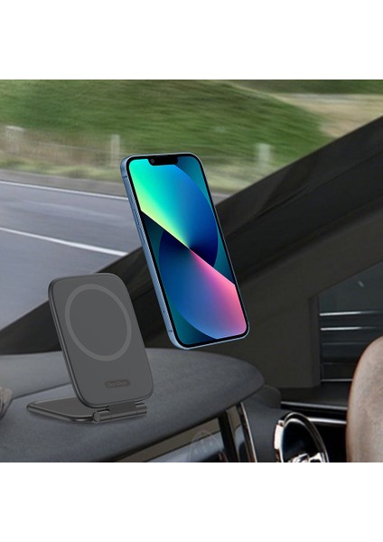 Go Des GD-HD382 Katlanabilir Magnetik Telefon Tutucu Siyah fırsatları