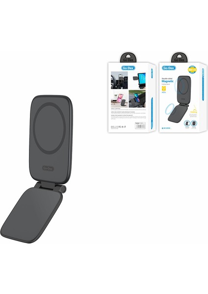 Go Des GD-HD382 Katlanabilir Magnetik Telefon Tutucu Siyah indirimleri