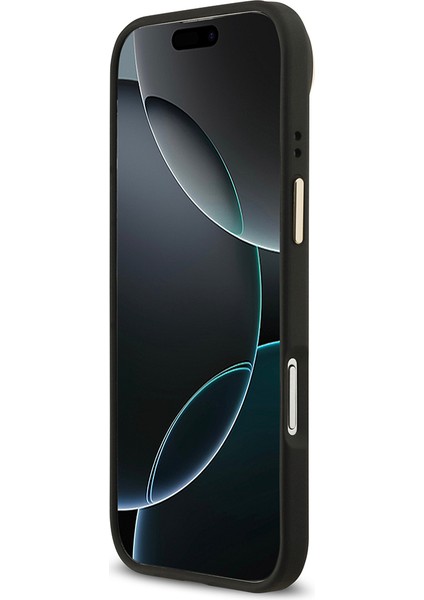 iPhone 17 Air Uyumlu Kılıf Guess Lisanslı M-Safeli 4g Desenli Pu Metal Plaka Klasik Logolu Siyah indirimleri