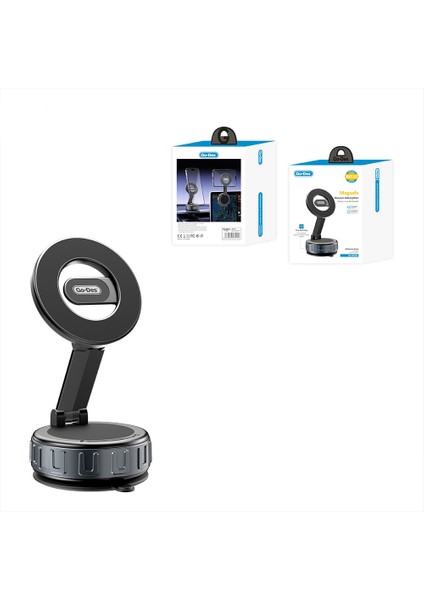 Go Des GD-HD241 360 Derece Dönebilen Vakum Özellikli Magnetik Telefon Tutucu Siyah modelleri