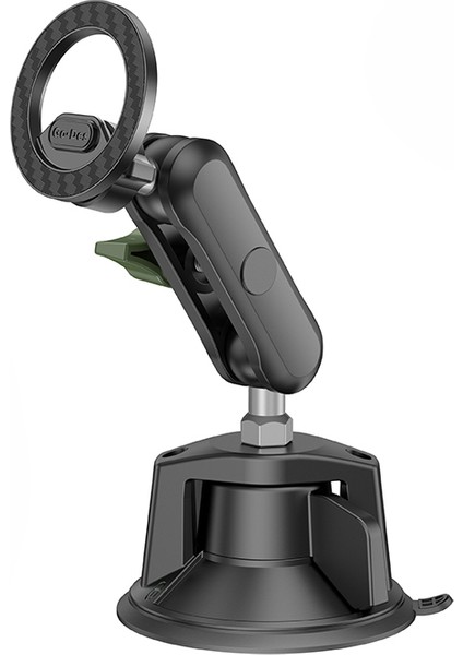 Go Des GD-HD361 360 Derece Dönebilen Vakumlu Magnetik Araç Içi Telefon Tutucu Siyah