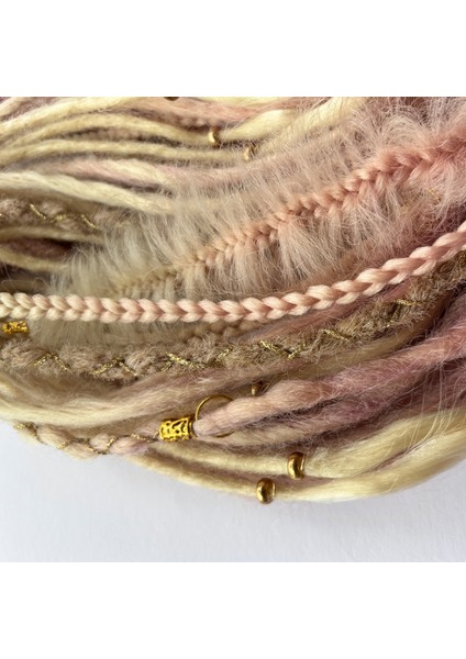 , Helen2 40'lı Afro Toka, Platin, Platin Pembe Ombre fiyatları