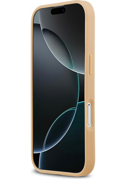 iPhone 17 Uyumlu Kılıf Lacoste Lisanslı M-Safeli Pu Deri Karışık Monogram Desenli Kapak Bej indirimleri