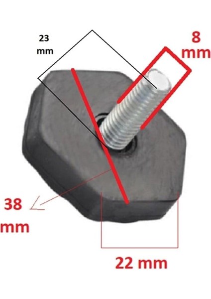 Candy Uyumlu Çamaşır Makinesi Ayağı Ince Giriş Ayarlı Ayak 4 Lü Seti Ölçülere Dikkat Ediniz fiyatları