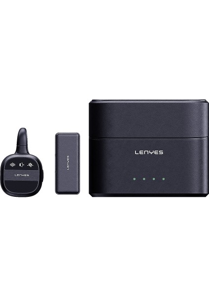 LM209 Lightning Portlu Kablosuz Yaka Mikrofonu Siyah fiyatları