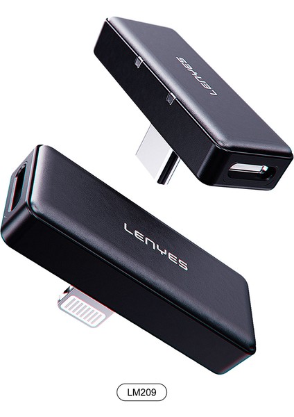 LM209 Lightning Portlu Kablosuz Yaka Mikrofonu Siyah modelleri